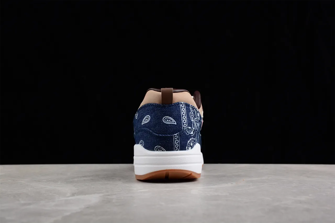 نايك إير ماكس 1 Denim Bandana Plaid سنيكرز لايف ستايل 5