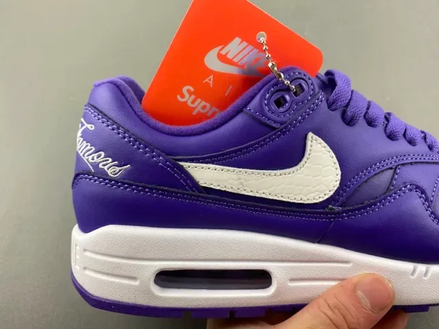 Nike Air Max 1 紫白生活休闲鞋 3
