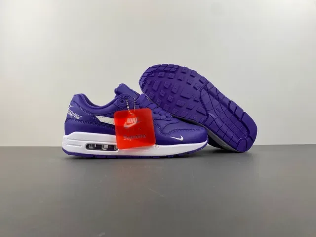 Nike Air Max 1 紫白生活休闲鞋 12