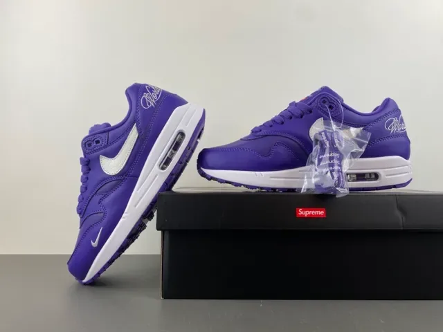 Nike Air Max 1 紫白生活休闲鞋 14