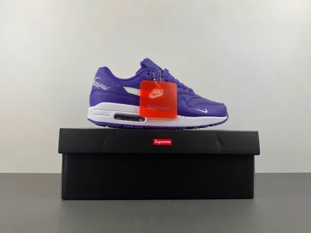 Nike Air Max 1 紫白生活休闲鞋 15