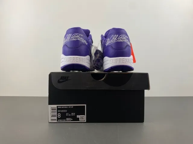 Nike Air Max 1 紫白生活休闲鞋 17