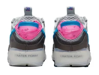 Nike Air Max 90 Gray Blue Pink Lifestyle Sneakers 2