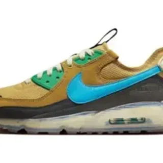 Nike Air Max 90 خردل أخضر سيان حذاء أسلوب حياتي