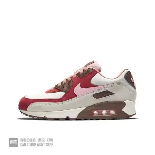 Nike Air Max 90 أبيض أحمر وردي بني lifestyle حذاء رياضي