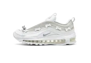 Nike Air Max 95 Style White and Light Gray Lifestyle Sneakers 2