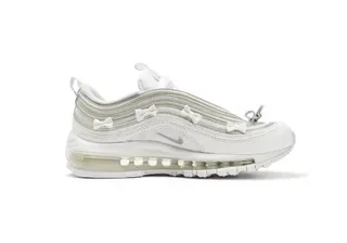 Nike Air Max 95 Style White and Light Gray Lifestyle Sneakers 3