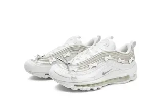 Nike Air Max 95 Style White and Light Gray Lifestyle Sneakers 4