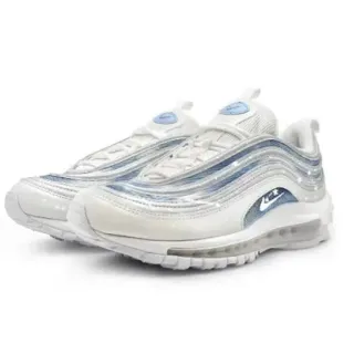 Nike Air Max 97 blanc et bleu iridescent chaussures lifestyle