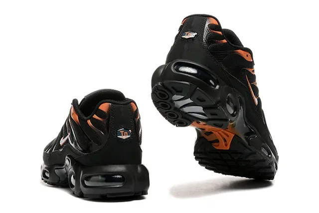 Nike Air Max Plus Black Orange Lifestyle Sneakers 2