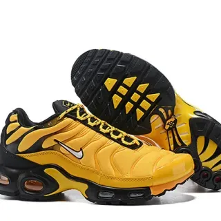 Nike Air Max Plus أصفر وأسود أحذية نمط حياة