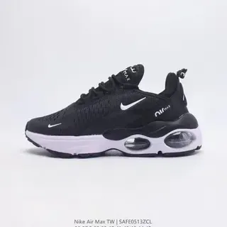 Nike Air Max TW Black White حذاء رياضي للستايل الحياتي