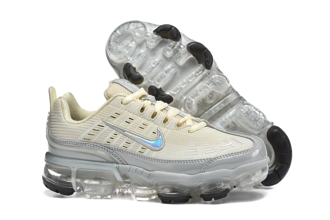 Nike Air VaporMax Plus Off-White Silver Transparent Lifestyle Sneakers 6