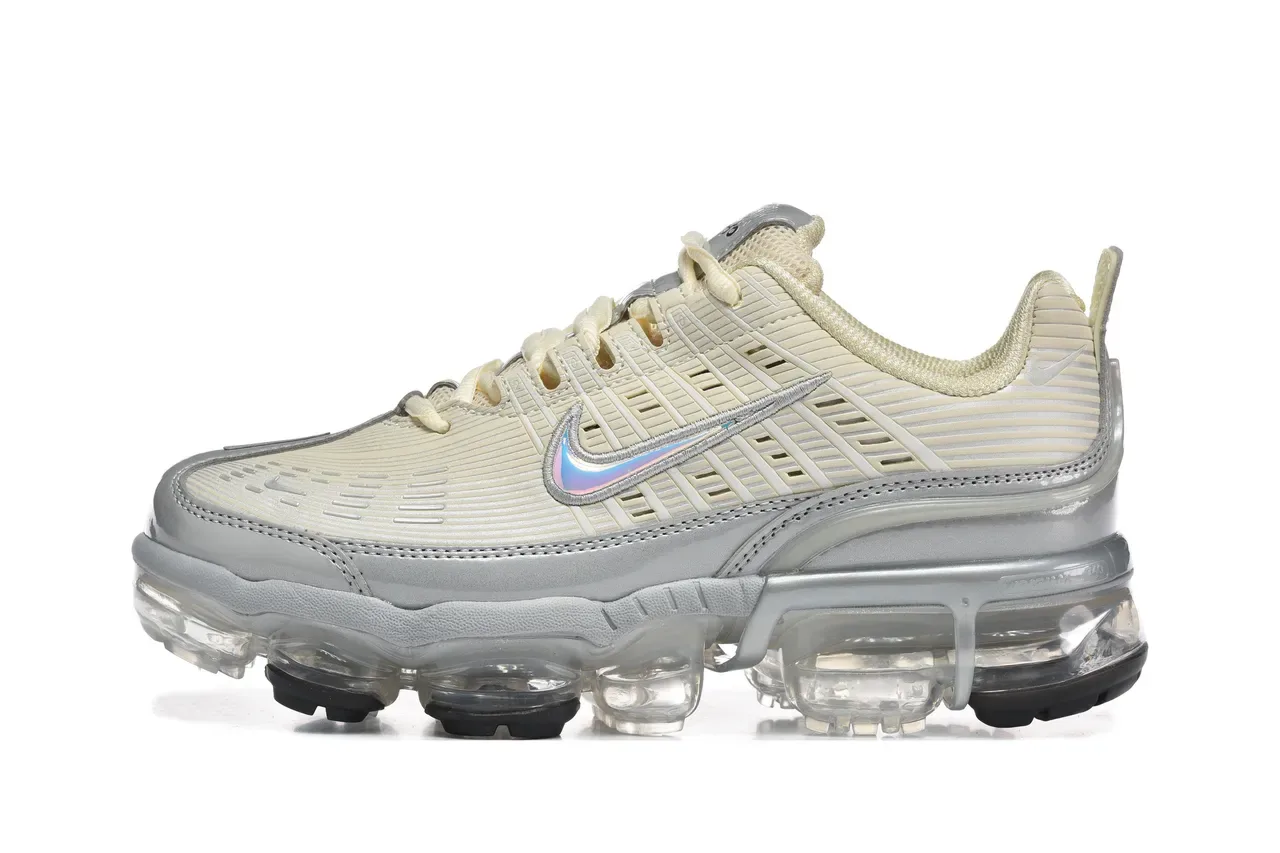 Nike Air VaporMax Plus Off-White Silver Transparent Lifestyle Sneakers 7