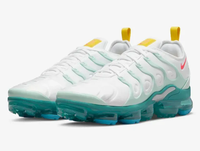 Sneakers Lifestyle Nike Air VaporMax Plus Blanc Mint Teal 5