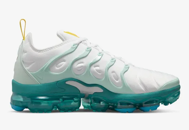 Sneakers Lifestyle Nike Air VaporMax Plus Blanc Mint Teal 6