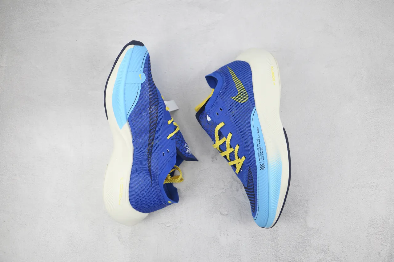 Nike Air Zoom Alphafly Blue Yellow রানিং শু 2