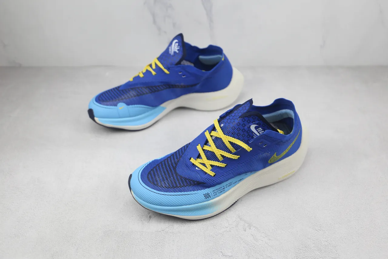 Nike Air Zoom Alphafly Blue Yellow রানিং শু 4