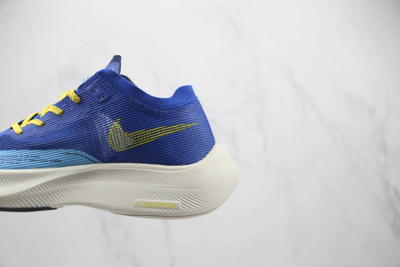 Nike Air Zoom Alphafly Blue Yellow রানিং শু 7