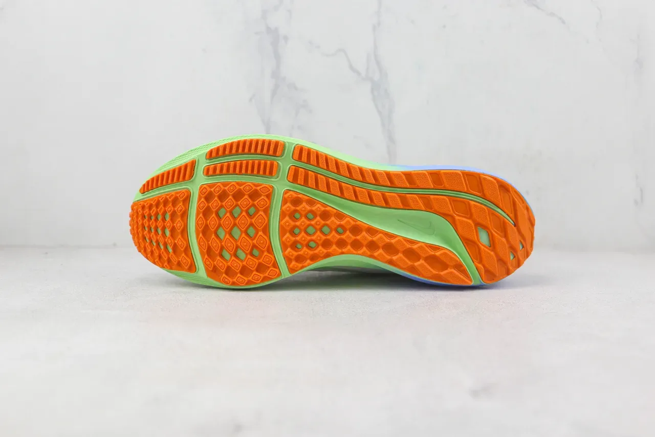 Nike Air Zoom Pegasus 白色 青柠绿 蓝色 橙色 跑鞋 8