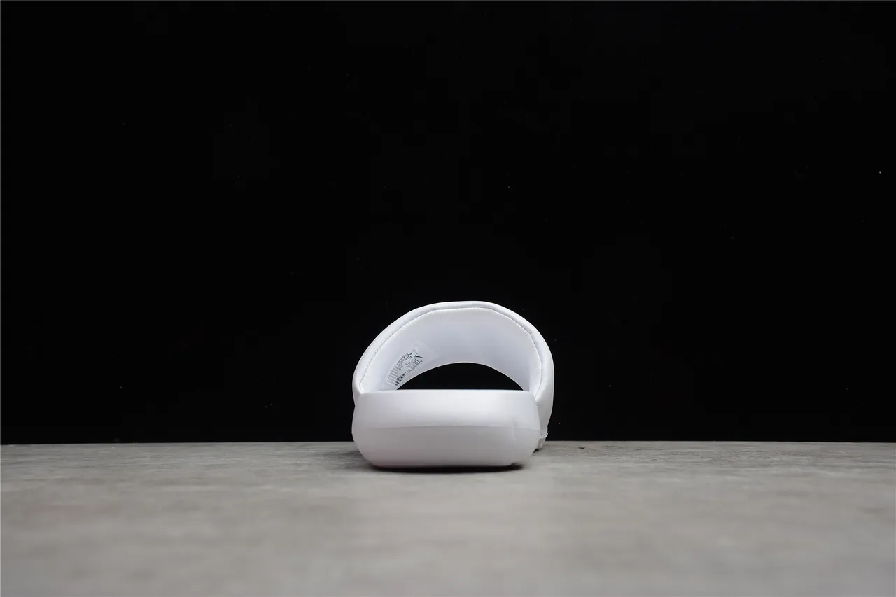 Nike Benassi JDI White Black Orange Slippers 6