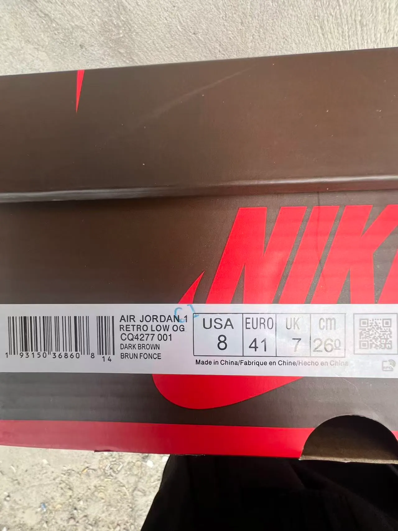 Nike Black Brown Low-Top Layered Leather-and-Suede Upper Lifestyle Sneakers 10