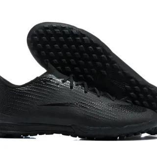 Nike Sapatos de futebol preto superior em malha gramado