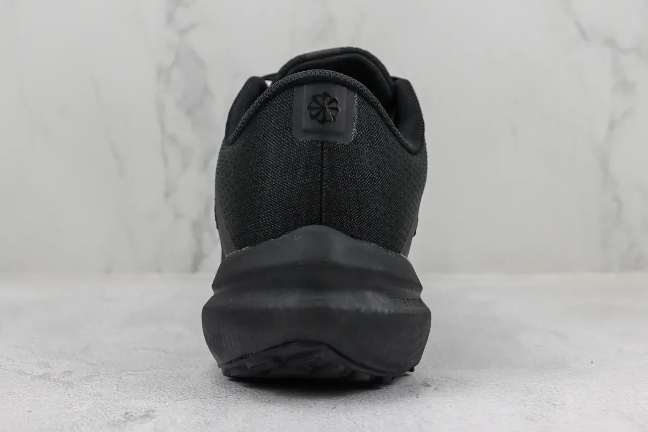 Nike Black Monochrome Engineered Mesh Upper Running Shoes 9