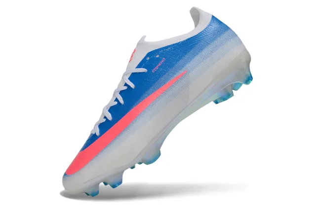 Nike নীল গোলাপি Atomknit Upper Iridescent Sole Plate Firm-Ground ফুটবল জুতো 3