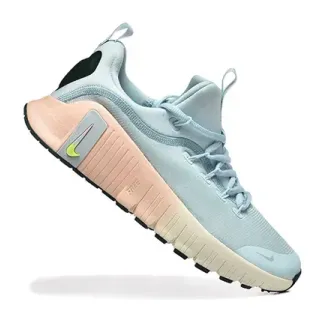 Nike أزرق وردي منحوت مقسم وسطية نسيج علوي أحذية أسلوب حياة