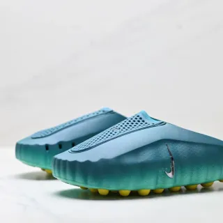 Nike Blue Yellow Molded Monolithic Upper Perforated Vamp Clog