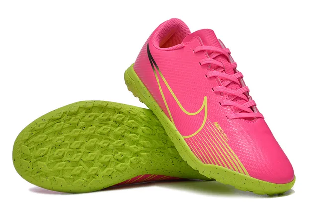 Nike Bourgogne Violet Chaussure basse synthétique impression géométrique supérieure gazon chaussures football 11