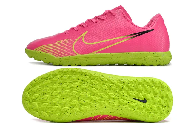 Nike Bourgogne Violet Chaussure basse synthétique impression géométrique supérieure gazon chaussures football 14