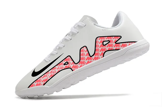 Nike Bourgogne Violet Chaussure basse synthétique impression géométrique supérieure gazon chaussures football 24