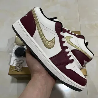 Nike بورجوندی أبیض لوتوب سيليوٹ جلد علوی أحذية lifestyle