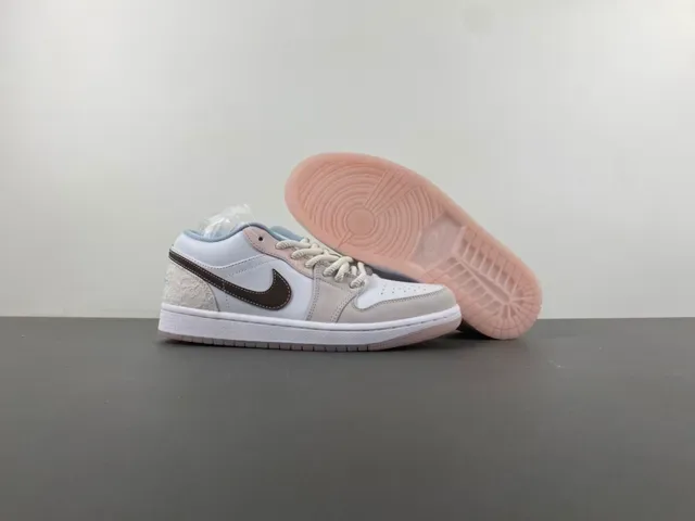 Nike Dunk Low White Brown Gray Lifestyle Sneakers 12