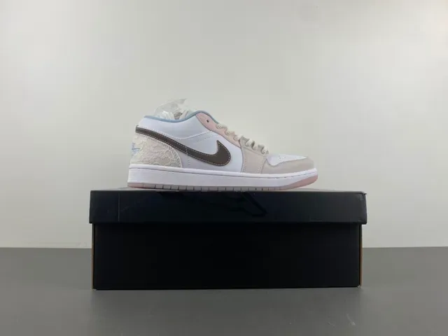 Nike Dunk Low White Brown Gray Lifestyle Sneakers 15