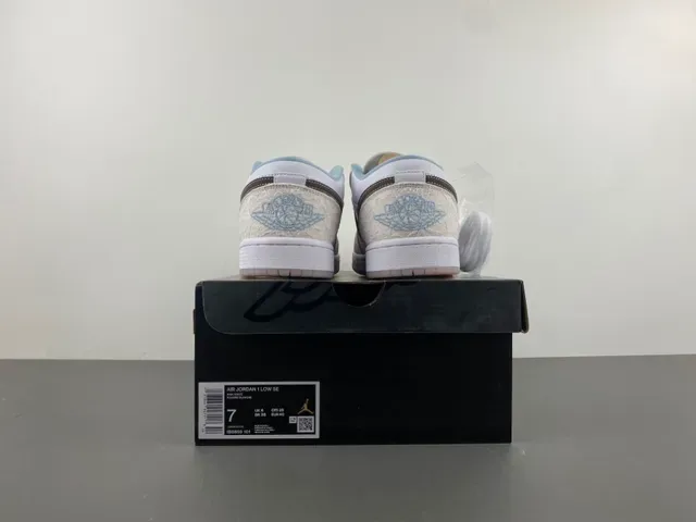Nike Dunk Low White Brown Gray Lifestyle Sneakers 17