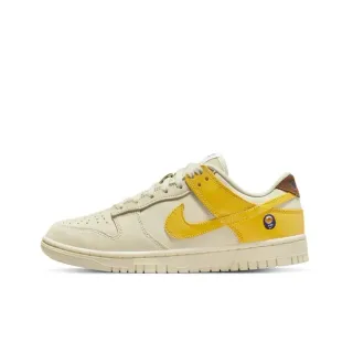 Nike Dunk Low أصفر وكريمي حذاء أسلوب حياة