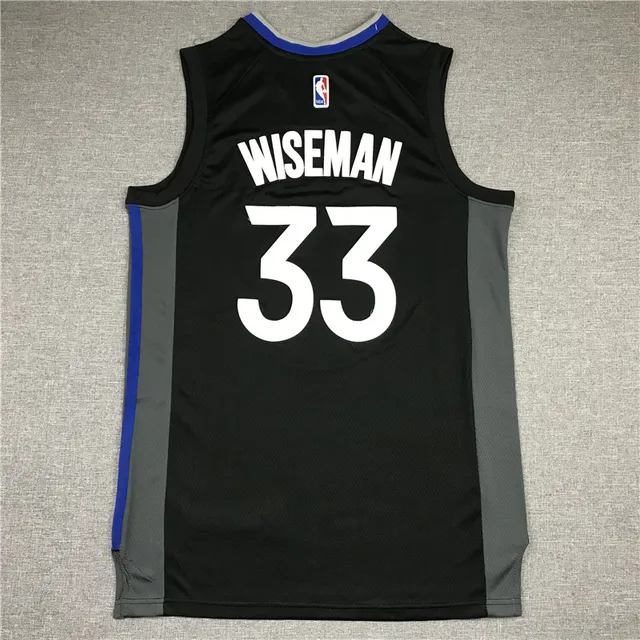 Nike Golden State Warriors 'The TOWN' Black Gray Blue Jersey 2