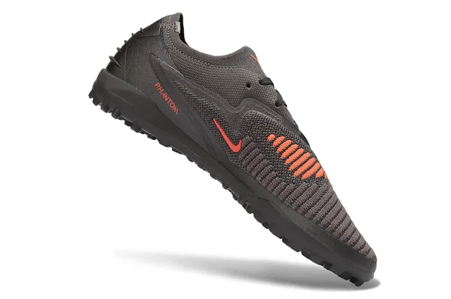 Nike Gripknit Turf Dark Gray Orange Turf Soccer Shoes 2