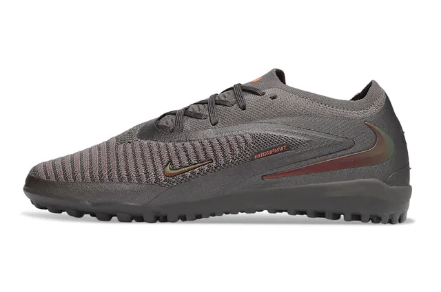 Nike Gripknit Turf Dark Gray Orange Turf Soccer Shoes 7