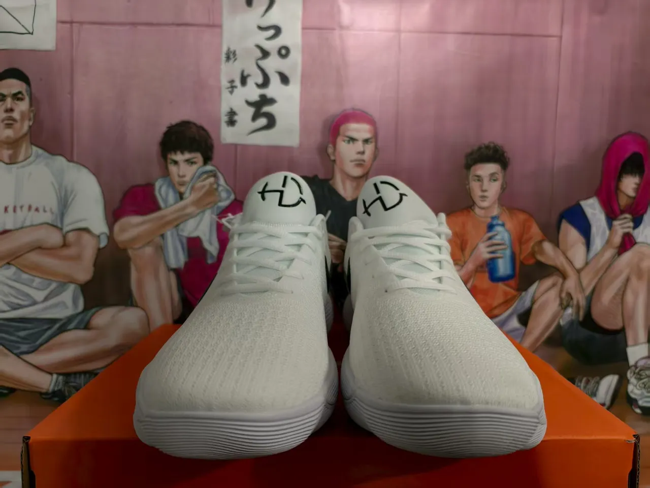 Nike Hyperdunk White Black Low-Top Silhouette Knit Upper Basketball Shoes 3