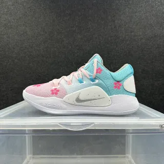 Nike Hyperdunk X Low गुलाबी नीली फूलों वाली बास्केटबॉल जूते