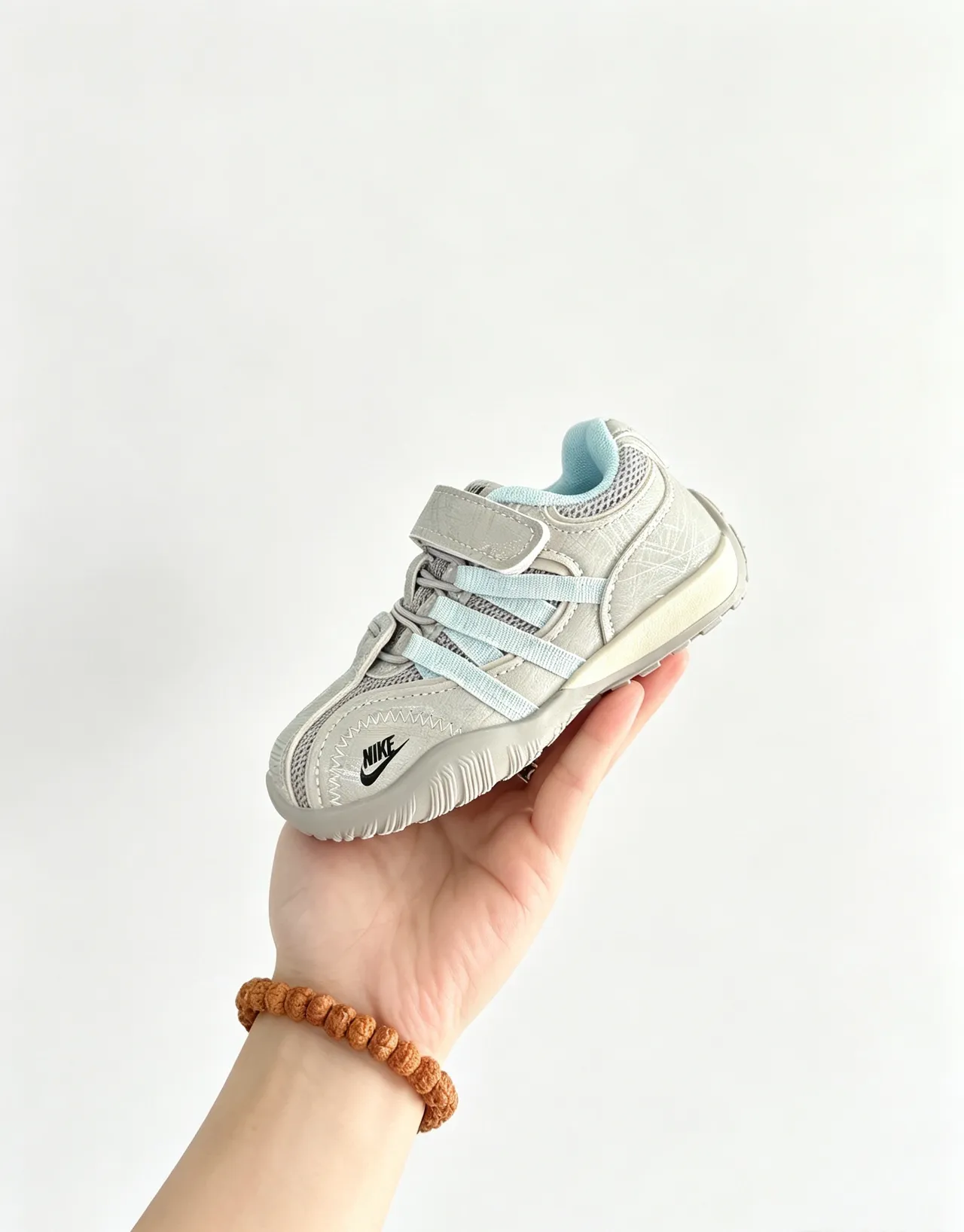 Nike Kids Velcro Strap Lifestyle Sneakers 5