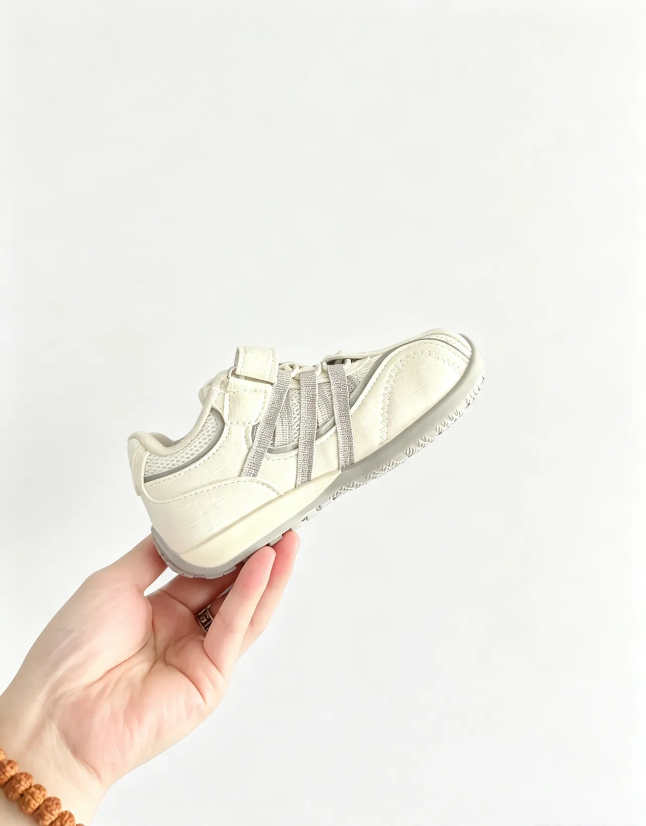 Nike Kids Velcro Strap Lifestyle Sneakers 17