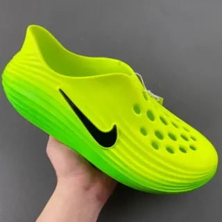 Nike Mayfly Run Neon Lime Green Molded Foam Clog