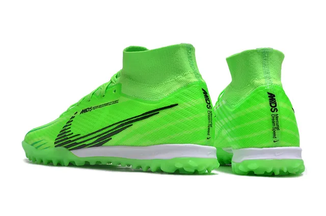 Nike Mercurial Superfly টার্ফ নিওন গ্রিন ব্ল্যাক টার্ফ সকার জুতো 3