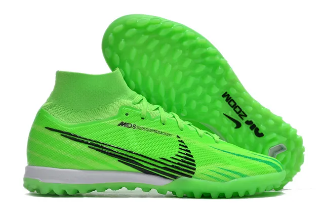 Nike Mercurial Superfly টার্ফ নিওন গ্রিন ব্ল্যাক টার্ফ সকার জুতো 4