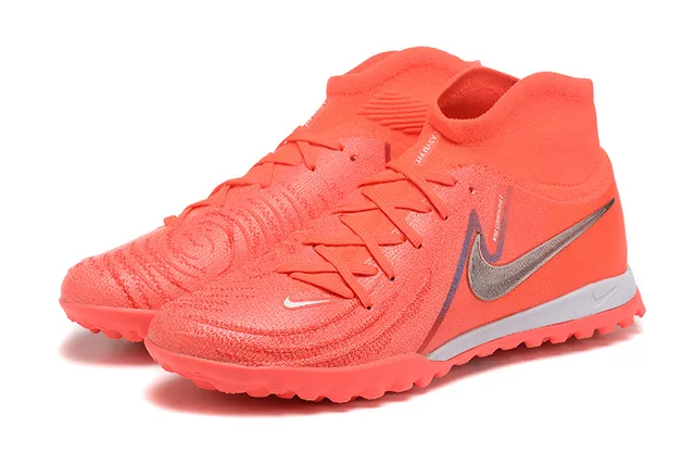 Nike Mercurial Superfly Turf Orange Silver Turf Zapatos de fútbol 8